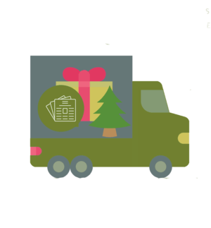 Lieferung individueller Zeitungsdruck bis Weihnachten