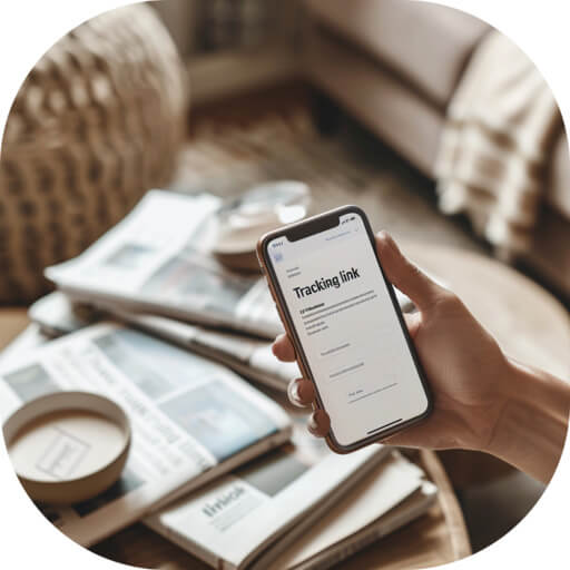 Ablauf Bestellung Zeitungsdruck Schritt 6