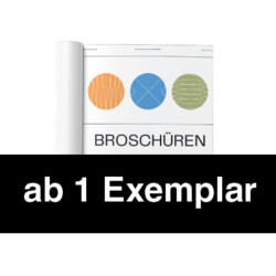 Broschürendruck für Kleinauflagen ab 1 Exemplar