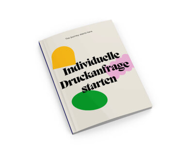 Individuelle Druckanfrage für Broschürendruck starten