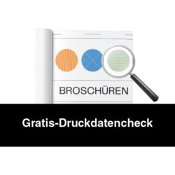 Druckdatencheck für Broschürendruck