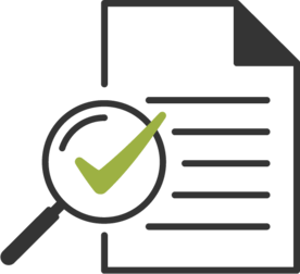 Icon für automatischen Druckdatencheck