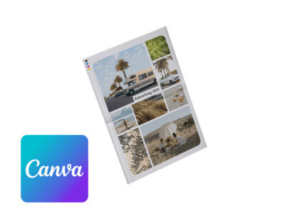 Fotozeitung online mit Canva erstellen