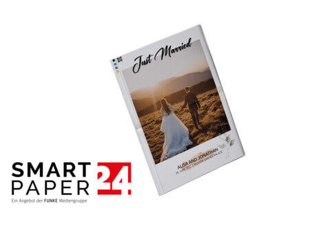 Hochzeitszeitung mit Online-Designer von Smartpaper24 gestalten