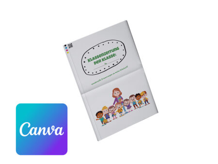Klassenzeitung online mit Canva gestalten