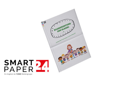 Klassenzeitung mit Online-Designer von Smartpaper24 gestalten