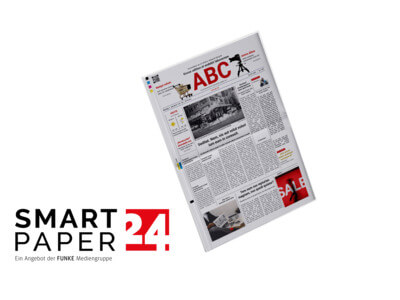 Tageszeitung mit Online-Designer von Smartpaper24 gestalten