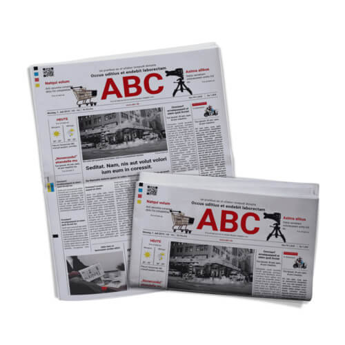 Tageszeitung mit kreativen Vorlagen selbst gestalten
