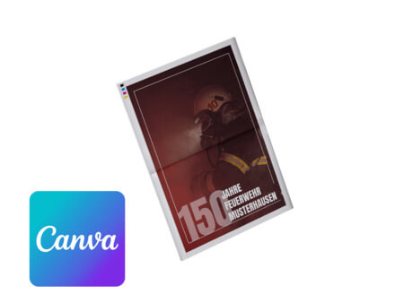 Vereinszeitung für Feuerwehr online mit Canva gestalten