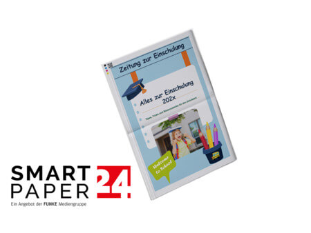 Zeitung zur Einschulung mit Online-Designer von Smartpaper24 gestalten