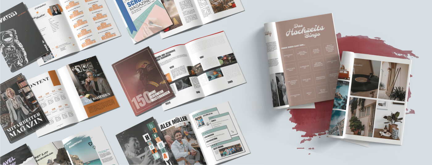 Eigenes Magazin in individueller Kleinauflage drucken lassen