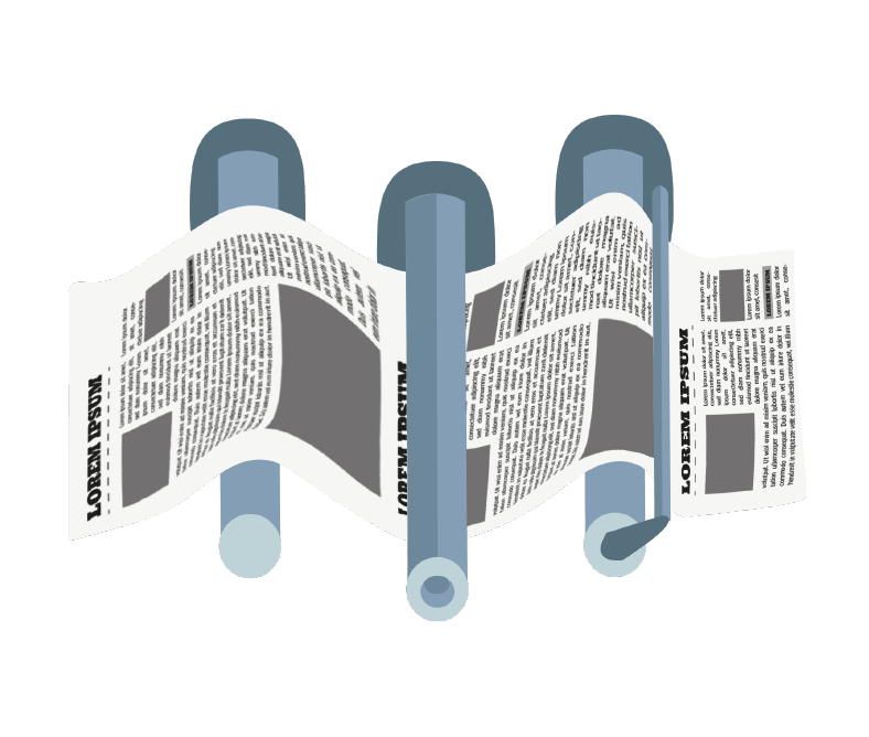 Icon: Offsetdruck für Zeitungen