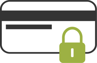 Icon für sichere Zahlungsmittel